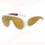 Casual Nordic Style Vacation Geometric Pc Resin Oval Frame Full Frame Women's Sunglasses