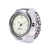 Casual Novelty Round Single Folding Buckle Ring Table Quartz Women's Watches