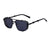 Casual Punk Commute Solid Color Pc Square Full Frame Men's Sunglasses