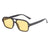 Casual Retro Gradient Color Ac Square Full Frame Women's Sunglasses