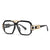 Casual Retro Solid Color Pc Square Full Frame Men's Sunglasses