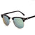 Casual Retro Square Ac Square Full Frame Men's Sunglasses