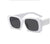 Casual Retro Square Resin Square Full Frame Women's Sunglasses