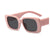 Casual Retro Square Resin Square Full Frame Women's Sunglasses