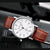 Casual Round Buckle Quartz Men's Watches