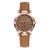 Casual Round Buckle Quartz Women's Watches