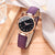 Casual Round Buckle Quartz Women's Watches