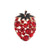 Casual Simple Style Cat Flower Strawberry Alloy Inlay Rhinestones Unisex Brooches