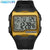 Casual Simple Style Color Block Electronic Men's Watches