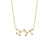 Casual Simple Style Constellation Stainless Steel Titanium Steel Plating Inlay Zircon Necklace