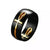 Casual Simple Style Cross Stainless Steel Plating Hollow Out Rings