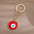 Casual Simple Style Devil's Eye Alloy Bag Pendant Keychain