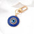 Casual Simple Style Eye Alloy Bag Pendant Keychain