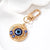 Casual Simple Style Eye Alloy Bag Pendant Keychain