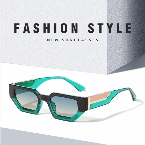 Casual Simple Style Geometric Pc Square Full Frame Women's Sunglasses