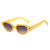 Casual Simple Style Gradient Color Pc Round Frame Full Frame Women's Sunglasses