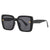 Casual Simple Style Gradient Color Pc Square Full Frame Women's Sunglasses