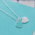 Casual Simple Style Heart Shape Titanium Steel Enamel Pendant Necklace