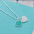 Casual Simple Style Heart Shape Titanium Steel Enamel Pendant Necklace