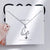 Casual Simple Style Human Flower Titanium Steel Plating Inlay Rhinestones Pearl Pendant Necklace