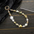 Casual Simple Style Irregular Bow Knot Beaded Inlay Rhinestones Bag Pendant Mobile Phone Chain Keychain