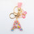 Casual Simple Style Letter Flower Butterfly Plastic Resin Sequins Epoxy Bag Pendant Keychain