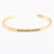 Casual Simple Style Letter Stainless Steel Cuff Bracelets