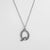 Casual Simple Style Letter Stainless Steel Plating Gold Plated Silver Plated Necklace