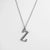 Casual Simple Style Letter Stainless Steel Plating Gold Plated Silver Plated Necklace