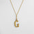 Casual Simple Style Letter Stainless Steel Plating Gold Plated Silver Plated Necklace