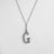 Casual Simple Style Letter Stainless Steel Plating Gold Plated Silver Plated Necklace