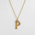 Casual Simple Style Letter Stainless Steel Plating Gold Plated Silver Plated Necklace