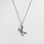 Casual Simple Style Letter Stainless Steel Plating Gold Plated Silver Plated Necklace