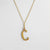 Casual Simple Style Letter Stainless Steel Plating Gold Plated Silver Plated Necklace