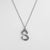 Casual Simple Style Letter Stainless Steel Plating Gold Plated Silver Plated Necklace