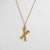 Casual Simple Style Letter Stainless Steel Plating Gold Plated Silver Plated Necklace