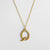 Casual Simple Style Letter Stainless Steel Plating Gold Plated Silver Plated Necklace