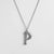 Casual Simple Style Letter Stainless Steel Plating Gold Plated Silver Plated Necklace