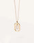 Casual Simple Style Letter Sterling Silver Plating Inlay Zircon Pendant Necklace