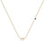 Casual Simple Style Number Stainless Steel Plating Inlay Zircon Gold Plated Pendant Necklace