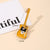 Casual Simple Style Pin Guitar Alloy Enamel Unisex Brooches