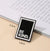 Casual Simple Style Pin Letter Alloy Enamel Unisex Brooches