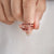 Casual Simple Style Solid Color Copper Beaded Plating Open Ring