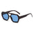 Casual Simple Style Solid Color Leopard Ac Polygon Full Frame Women's Sunglasses