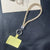 Casual Minimalist Solid Color Net Rope Rhinestone Mobile Phone Lanyard Keychain