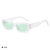 Casual Simple Style Solid Color Pc Square Full Frame Women's Sunglasses