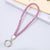 Casual Simple Style Solid Color Rhinestone Bag Pendant Mobile Phone Chain Keychain