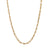 Casual Simple Style Solid Color Stainless Steel 18k Gold Plated Necklace