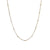 Casual Simple Style Solid Color Stainless Steel 18k Gold Plated Necklace