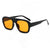 Casual Simple Style Streetwear Geometric Ac Square Full Frame Women's Sunglasses